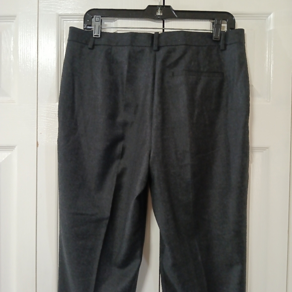 Theory Sleek Flannel 2 Wool Trousers - Picture 6 of 9